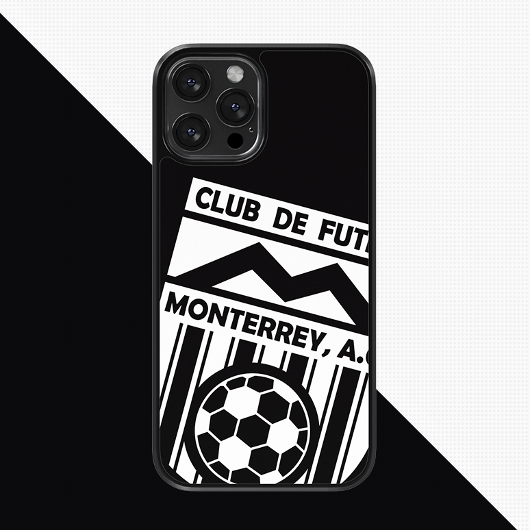 Rayados escudo black retro