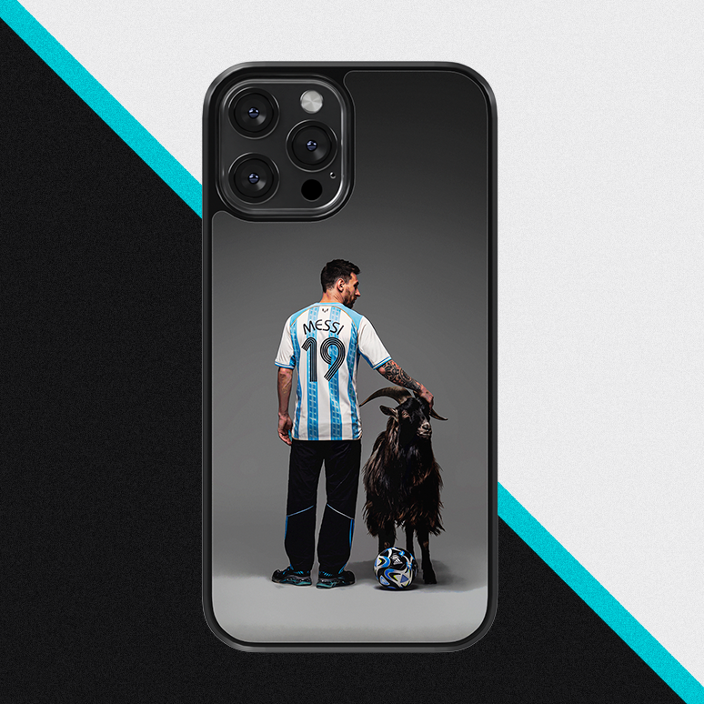 Messi x goat retro